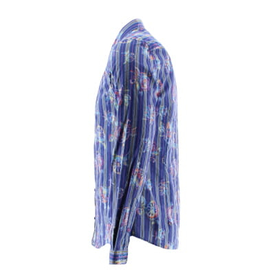 Chemise multicolore imprimée florale - Homme - Desigual - Taille L Bon état - Vue 3 - 